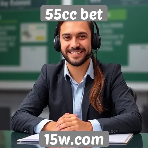 Como funciona o atendimento ao cliente no 55cc bet